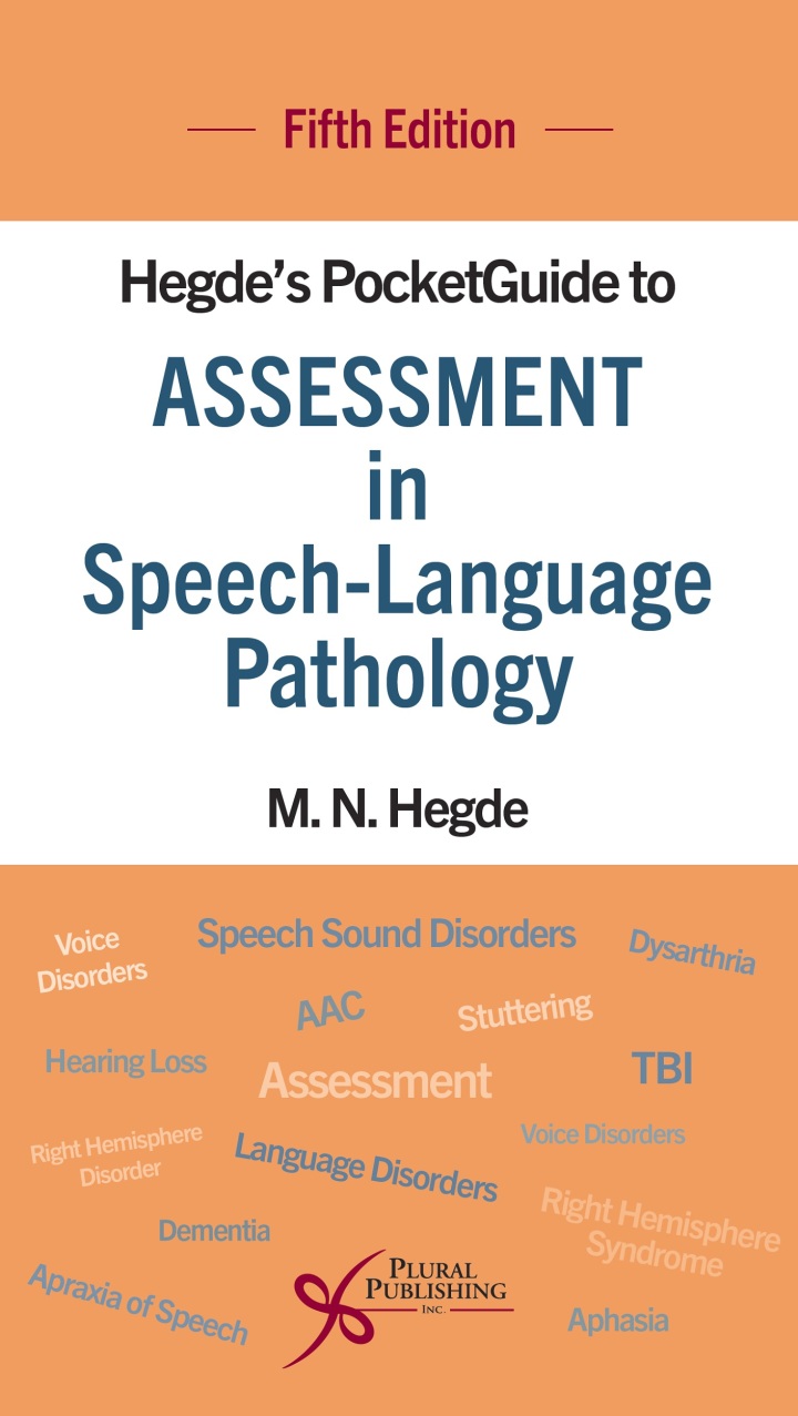 Hegde's PocketGuide to Assessment in Speech-Language Pathology, Fifth Edition 5th Edition