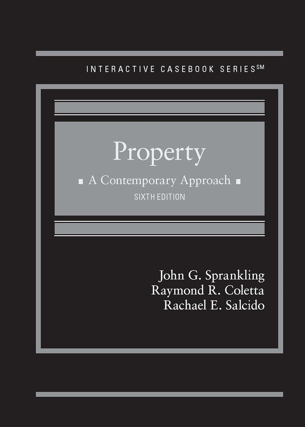 Property A Contemporary Approach 6th Edition