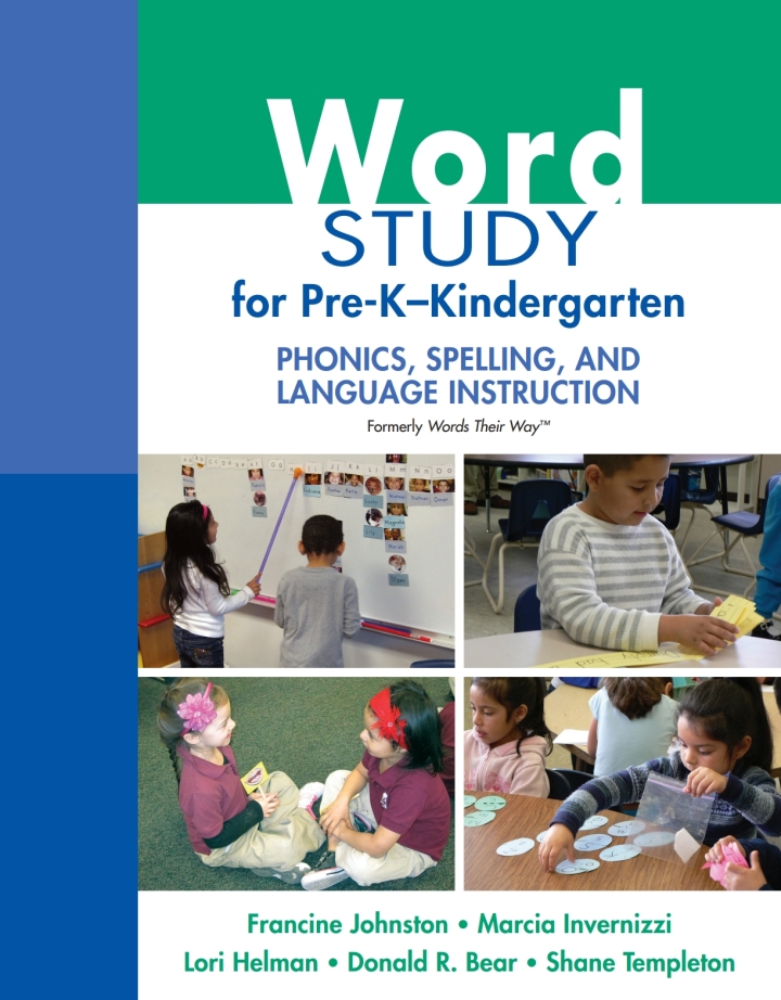 Word Study for Pre-K-Kindergarten: Phonics, Spelling, and Language Instruction