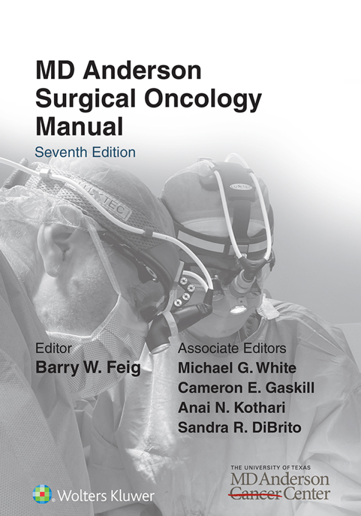 The MD Anderson Surgical Oncology Manual 7th Edition